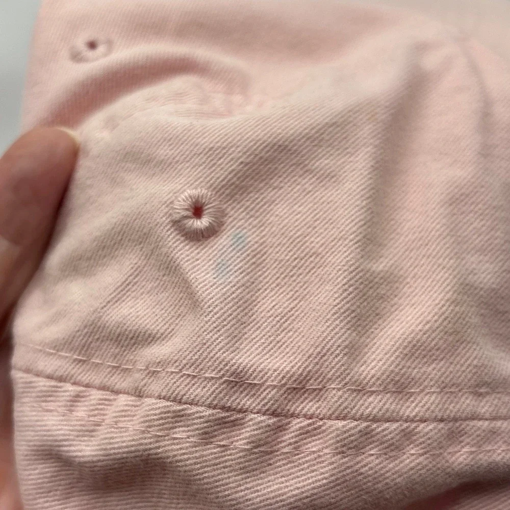 Baseball Cap Vineyard Vines Pink 100% Cotton Whale Logo Adjustable Hat Preppy